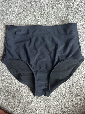 High-Waist Black Women's Briefs